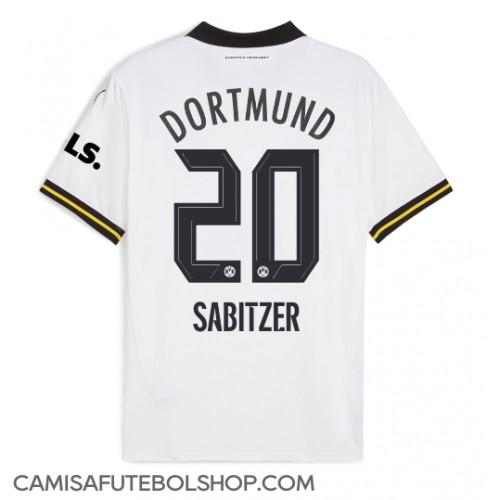 Camisa de time de futebol Borussia Dortmund Marcel Sabitzer #20 Replicas 3º Equipamento 2024-25 Manga Curta